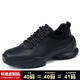 
NOSSKISS International Luxury Brand Men's Shoes 2025 New Leather Sports and Casual Shoes Summer Hollow Breathable Soft Sole Hiking Shoes Black [Hidden Breathable] 40 Equal to Sports Shoes 41 Size