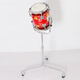 
FLOFAIR Percussion Orchestra Tinto drum Red Painted National Five Tones Pai Drum School Orchestra Pai Drum Tang Drum 3# Drum