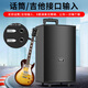 Soaiy 8-inch square dance speaker wooden high power portable outdoor bass Bluetooth karaoke dedicated large volume mobile trolley speaker outdoor performance single microphone SA-X21