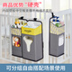 Oluxun custom-made crib hanging storage bag bedside diaper bag bedside storage bag hanging basket fence storage hanging bag multi-function military green (3 sets)