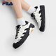 Fila Yang Mi mismo zapatos de paquete de huevo Fila Women's Shoes 2025 Summer New Board Zapatos zapatos casuales de zapatillas de soldadura gruesa Leche White/Black-GB 37.5