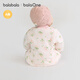 Balabala children's clothing baby jumpsuit baby romper 2025 thickened fart cover sweet floral 208425133206