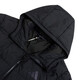 Adidas Men's New Autumn and Winter Warm Core Down Jacket Water Repellent Warm 600 Puff Duck Down Hooded Bread Jacket JV6187 M