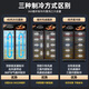 
Xinfei (frestec) display cabinet refrigerated wine and beverage freezer double door commercial refrigerator fruit cake refrigerated fresh storage cabinet supermarket direct cold glass door air-cooled frost-free refrigerator vertical beer cabinet double door blue and white 688L [4D air-cooled frost-free] 1.2 meters