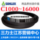 Sanluxc3683 bis C5000 Dreiecksgürtel C-Typ Gürtel A-Typ B-Typ D-Typ E-Typ F-Type Getriebe Zitronen C4877.LI
