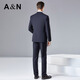Antonio 100% sheep wool & two-piece suit, business formal suit, men's Four Seasons Executive Wedding Suit