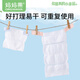 Mom Obst (Org.Mama) Neugeborene Baby Windel Pocking Hosen Mesh atmungsable Waschbabytuch Windeln Meson Windeln Ringfixierband Windeln Blau kleiner Größe [empfohlenes Gewicht 3-12 kg] 5 Packungen atmungsaktiv und nicht stickig