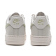 Nike (Nike) Chaussures décontractées pour les femmes 25 Nouvelles Air Force1 Force aérienne 1 Tenche et à la mode Chaussures blanches Activité étudiante Low Top Chaussures IB3881-001 / White / Green clair 35.5