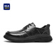 Heilan House (HLA) leather shoes men's business casual genuine leather lace-up commuting men's shoes men's HAAPXM3EBA182 black 42