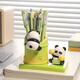 
Qi Le birthday gift for women's desktop pen holder ornaments for healing; a souvenir for the college entrance examination; a teacher's day work station decoration for the opening season of the school year; a little yellow duck turn to unzip pen holder