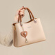 Anysmic Offizielle authentische Tasche Luxusmarke Frauenbeutel 2025 Neue Handtaschen Umhängetasche Frauenbeutel für Freundin Frau Milk Tea Schalststil [Geschenkbox Verpackung]