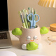 Qile birthday gift for women without anxiety Pen holder Teacher's Day souvenir desk decoration for school season workstation decoration (keep it easy)