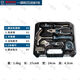 Bosch Home Tool Box Set Reparaturset 12108 Teile Multifunktionshandbuch für Schraubendreher Klauen Hammer Haushalt Multifunktion Hardware Tool Box Set 108 Teile