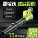 充电式鼓风机强力吹风机大功率工业用锂电无线吹灰机吹灰尘吹树叶 DS-6挡暴风吹3888TV两电一充