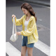 Demana [Originalgarn -Sonnenschutz UPF50+] Sommer mit Kapuze mit großer Tasche Lose Small Temperament Women's Jacket