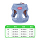 ZEZE denim dog chest and back traction rope I-shaped anti-breakaway dog rope adjustable vest-type pet going out
