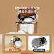 Stelang ST-693b Italienische Kaffeemaschine All-in-One-Heimstand kleiner halbautomatischer Dampfmilchschaum Reis Weiß