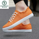 Holzspecker Sommer Neue vielseitige weiße Schuhe Herrenschuhe Trendy Schuhe Sport Casual Board Schuhe Herren Stoffschuhe Nicht rutschende Leinwandschuhe Männer 6636 Schwarz und Weiß 41