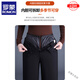 ROMON detachable down pants for women, winter new style, extremely cold, thickened wide-leg pants for middle-aged and elderly mothers, black M 27