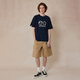 匡威（Converse）官方 Converse x Noritake 宽适短袖UCH745 UCH745-695 M (170/96A)