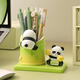 
Qi Le birthday gift for women's desktop pen holder ornaments for healing; a souvenir for the college entrance examination; a teacher's day work station decoration for the opening season of the school year; a little yellow duck turn to unzip pen holder