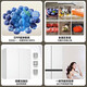 Haier refrigerator 540L cross door white ultra-thin zero-embedded one-level dual frequency conversion oxygen barrier dry and wet storage EPP ultra-clean full temperature zone household BCD-540WGHTD45W9U1