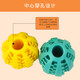 Jingdong Express Pet Teething Ball Toy Watermelon Silicone Bite-Resistant Teeth Cleaning Ball for Dogs Chewing Dog Teeth Cleaning Ball 2 Pack 5cm