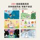 Huohuotu Smart Children's Point Lese -Stift Baby Chinesische und englische frühe Bildung Lernmaschine Zweisprachige Kinderlernmaschine Frühschulaufklärung + Montessori Set 32 ​​Bände + 32