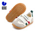 Minibala 25-year new moral training shoes for boys and girls, baby toddler shoes, children's casual sports shoes, double Velcro children's shoes