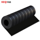 Estera aislante Keqi sala de distribución de energía 5kv 3mm 1m * 5m raya negra aislamiento de alto voltaje estera de goma antideslizante estera aislante