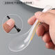 Disposable food-grade spoons, thickened, take-out fast food, transparent plastic spoons, crystal spoons, 100 pieces, 2 bags - simple packaging
