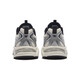 Camel (Kamel) verfolgt die 2. Generation Jogging Herrenschuhe Mesh erhöhte Retro -Sportschuhe K15B09L7002 Elfenbein/Silber 43