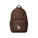 MLBX MLB co-marquée NY Logo Imprimé tendance Basic Casual Fabric Sac à dos Lesbienne Brown