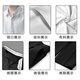 Goku Herrenanzug Shirt Set Teen Kurzarm No-Eisen Drop Top Light-Profic-Style Business Forum Interview Jobsuche weißes Hemd + Schwarze Hosen XL HIGH 170-178cm Gewicht 120-140jin [Jin entspricht 0,5 kg]