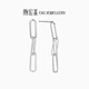 Chao Acer Love Platinum Earrings Women's Earrings for Girlfriend's Birthday Gift Priced at 60 Yuan C Single Model Includes Ear Plugs 0.75g
