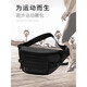 Li Ning waist bag shoulder bag crossbody bag men and women same style breast bag sports cycling jogging fitness mobile phone casual backpack