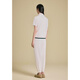 Salterio (Salter) 2025 Summer Contrasting Color Sports y Chaqueta informal de manga corta para sudadera femenina beige S 36