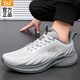 
361 men's shoes sports shoes 2025 summer new mesh shock-absorbing light running shoes men's hiking casual shoes Photon gray/graphite gray [breathable] 42