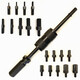 TLXT manual pin puller mechanical puller hammer internal thread positioning pin cylindrical pin mold puller repair tool upgrade P400D (M3-16 internal and external puller) tool box