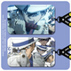 
Furyan animation movie Detective Conan Baimei Five-ring Star Card Sliding Cover Campus Card Bus Card Water Card Conan-s13562 Card Cover + White Leather Rope