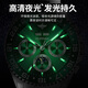 
Oupinke Swiss certified brand water ghost watches top ten series of men's watches luminous waterproof fully automatic mechanical watch Oupinke-3271-steel green belt
