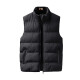 [Löschen Sie das Lagerhaus] Herren-Gelegenheits- und vielseitige Weste für Männer, verdickte Herbst- und Winterkaltweste und Baumwollweste, schwarz 2xl, empfohlen 135-150jin [Jin ist 0,5 kg]