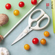 Shibazi makes multifunctional stainless steel household scissors, barbecue bone scissors, food supplement kitchen scissors SB3074