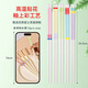 Tang Zong Copsticks, Blocking Color Blocking Fresh Ceramic Bopsticks 5 paires, repas en cinq couleurs, une paire pour une personne, anti-glissement et résistance à haute température C3291