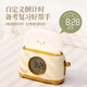 A little creative retro bread machine alarm clock student-specific desktop learning clock with night light countdown multi-functional bedside sleep lamp