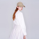 Lost in echo Ma Junyan's same style 2025 early autumn new temperament slim short waist shirt top women beige S