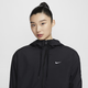 Nike Nike Casual Damen Lose Kapuze -Jacke Sonnenschutzkleidung Neue Sommerjacke Mesh Sport Fv6299 010 Black_white XS