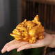 Color-changing tea pet ornaments to attract wealth, water-spraying Pixiu, rolling wealth, high-end tea table, creative personalized ornaments, tea set (Pixiu, rolling wealth), color-changing gold