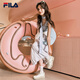 FILA official women's shoes COOKIES retro canvas shoes 2025 summer new cookie shoes sports and casual shoes tofu white-TF 38