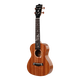 歌芮拉尤克里里女初学者2011R樱落高颜值单板小吉他ukulele23寸 桃花芯面背单板(原木色)电箱款+ 26英寸